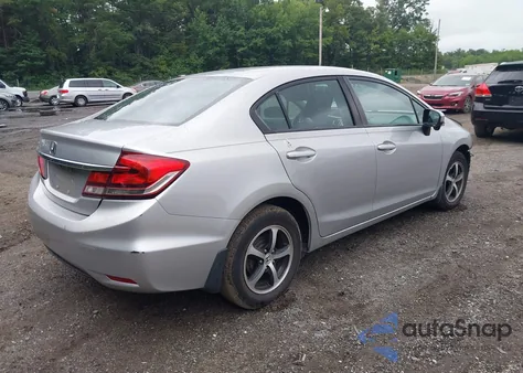 2015 Honda Civic Se из США, поврежденный, VIN 19XFB2F7XFE022804